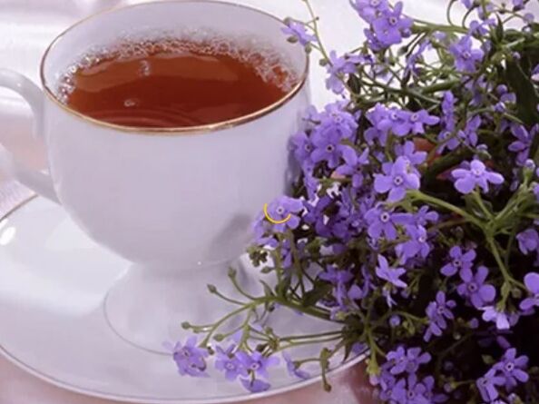Tea with thyme